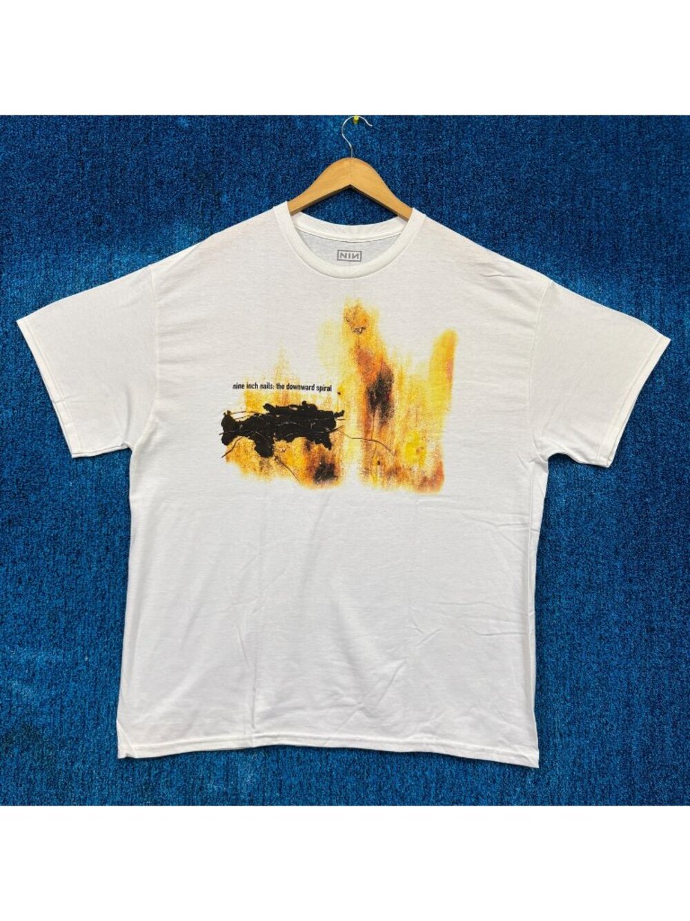 Nine Inch Nails “The Downward Spiral” Graphic T-Shirt Size XL